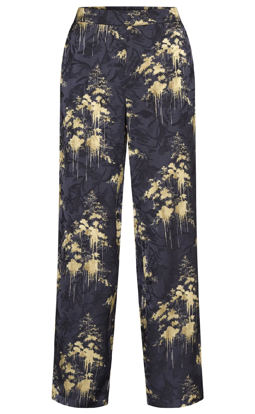 Love & Divine Bukser - Love1024-46 - Gold Print