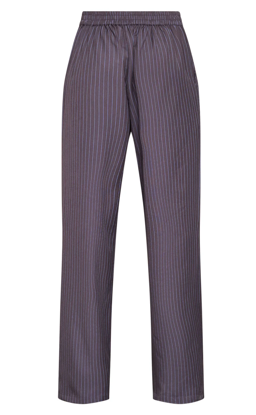 Love & Divine Bukser - Love1024-57 - Blue Pinstripe - Image 3