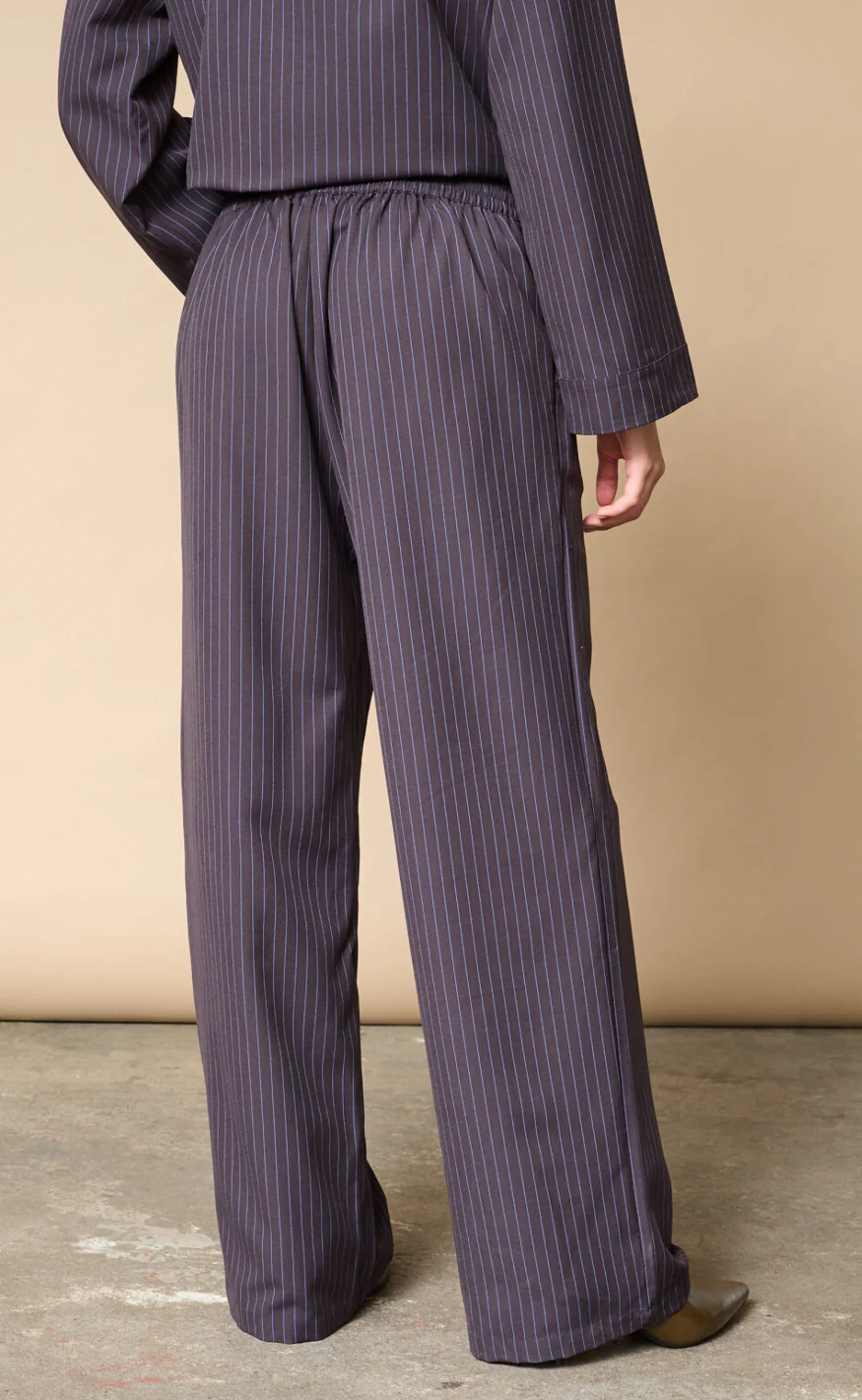 Love & Divine Bukser - Love1024-57 - Blue Pinstripe - Image 5