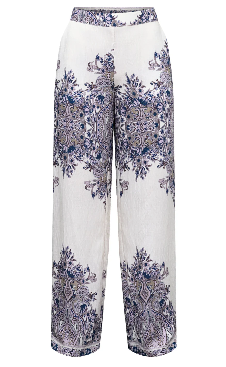 Love & Divine Bukser - Love1024-62 - Champagne Paisley