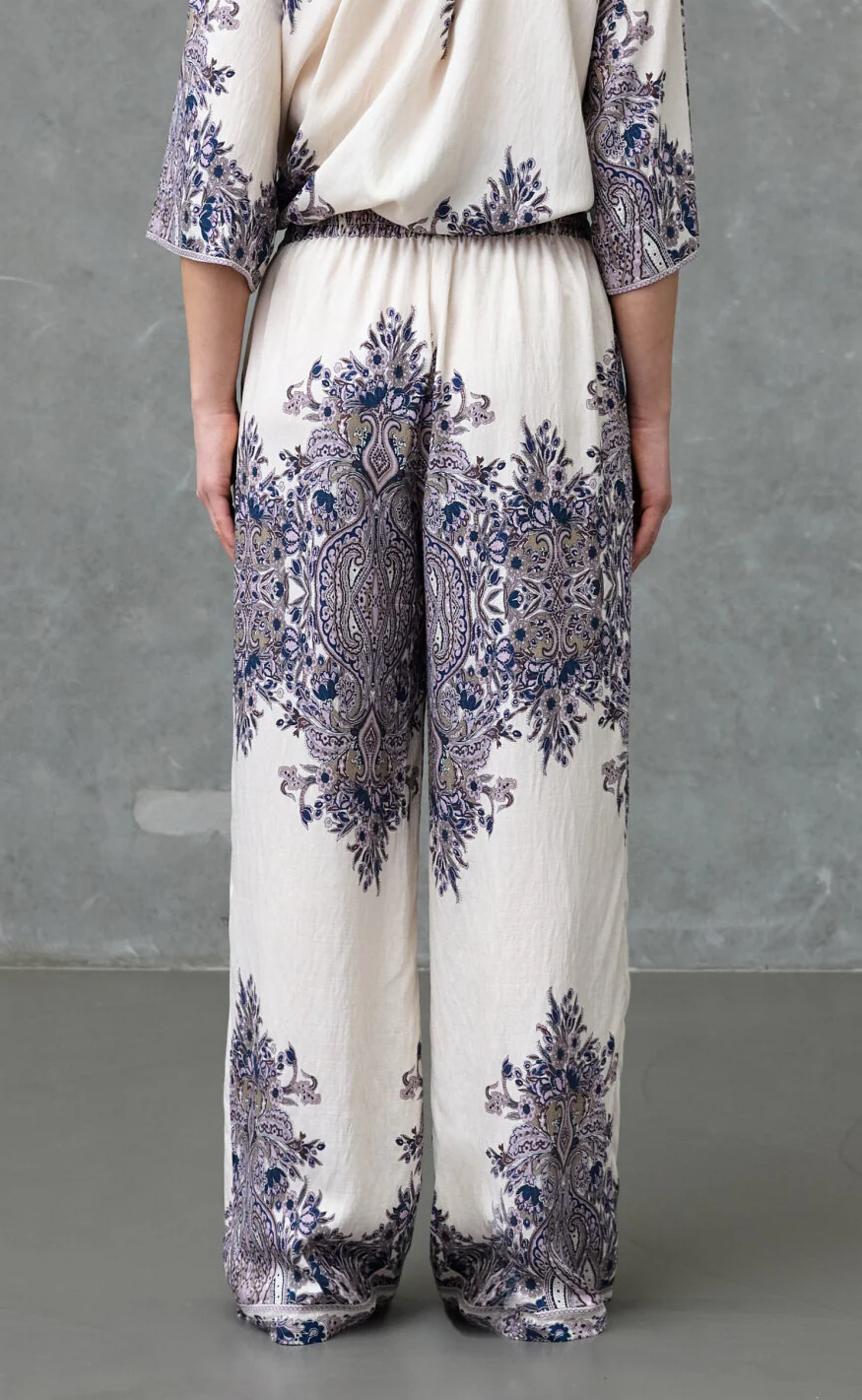 Love & Divine Bukser - Love1024-62 - Champagne Paisley - Image 3