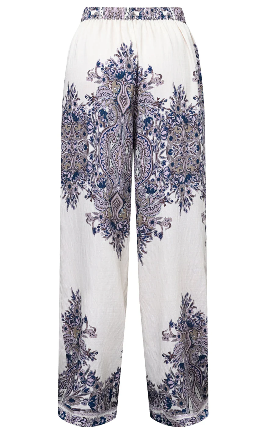 Love & Divine Bukser - Love1024-62 - Champagne Paisley - Image 4