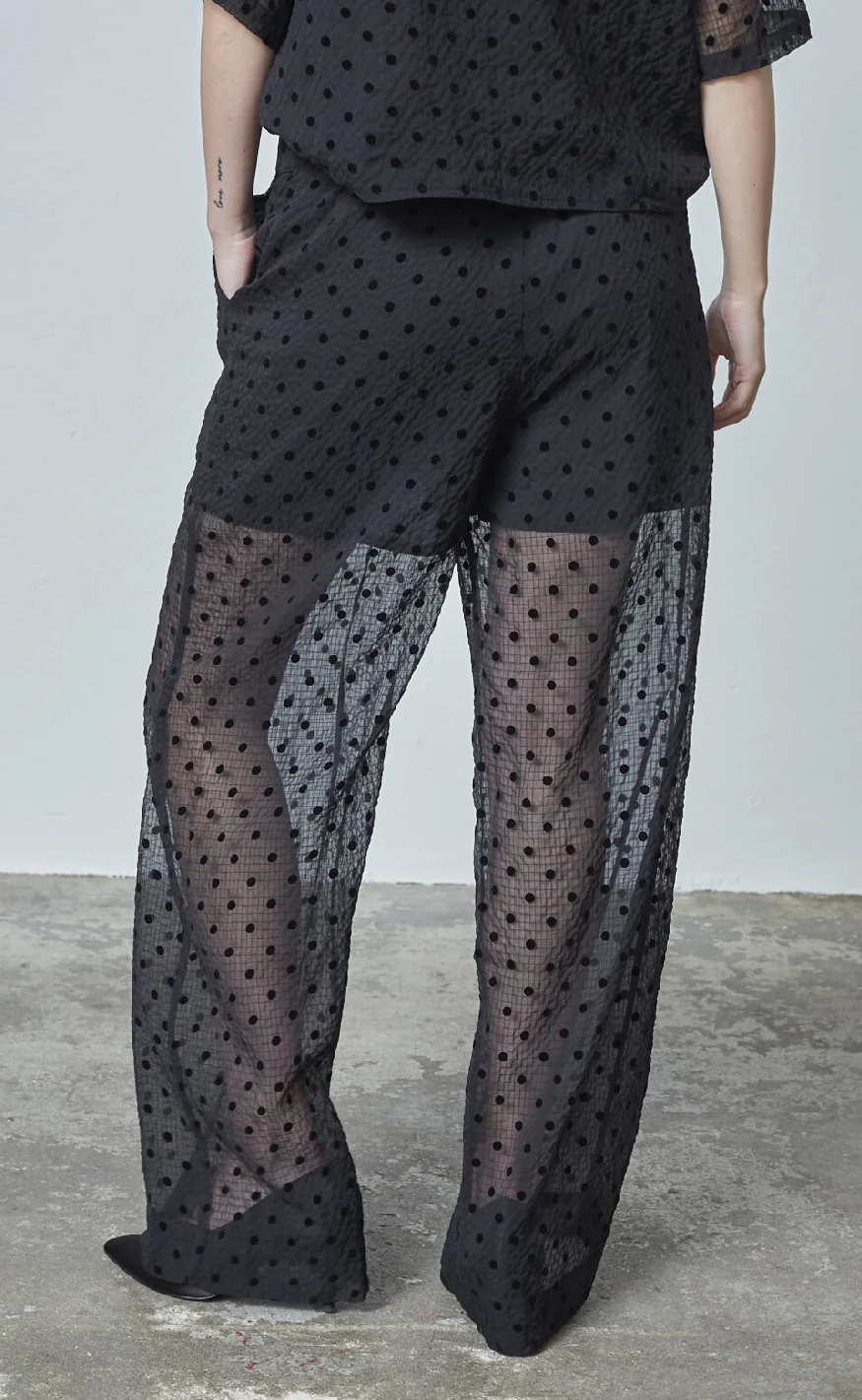 Love & Divine Bukser - Love1419 - Black Dot - Image 5