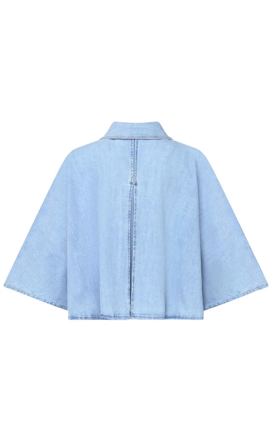 Sisters Point Jakke - Felka - L. Blue denim - Image 2