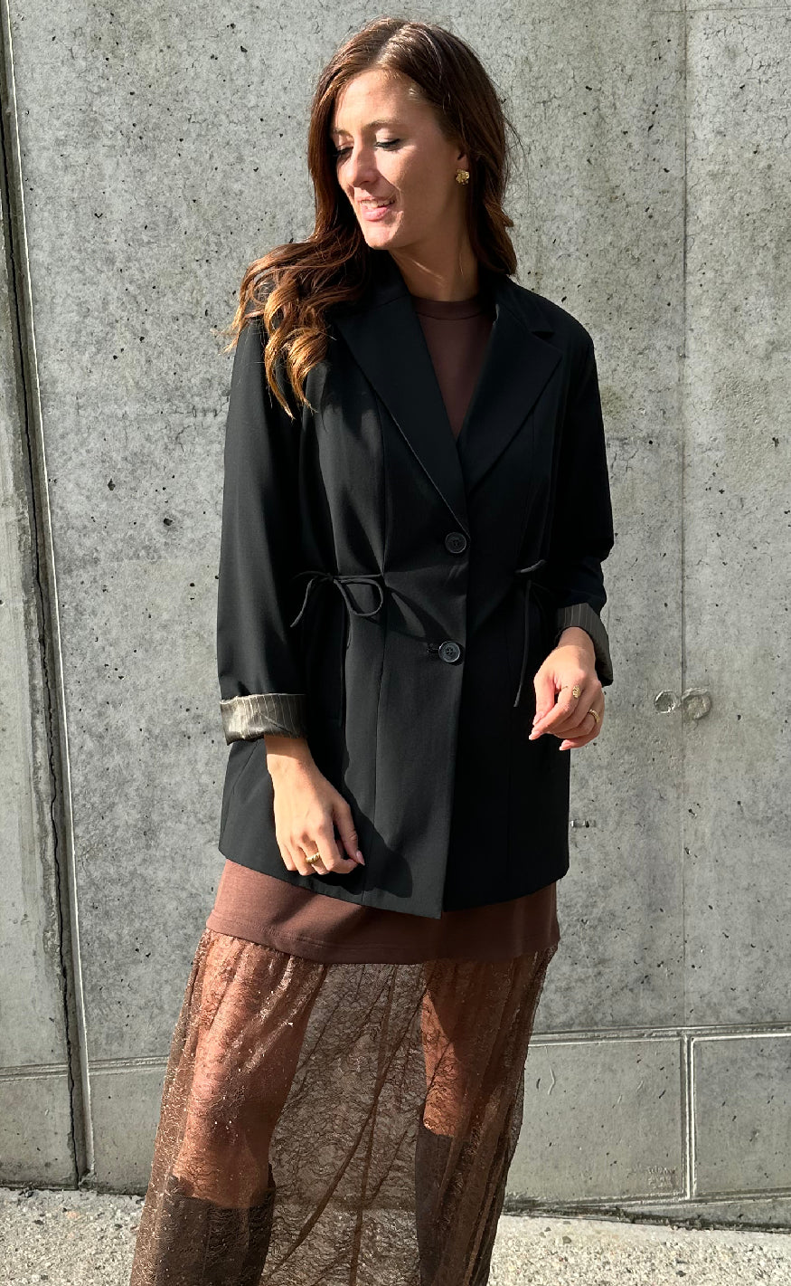 Love & Divine Blazer - Love1237 - Black - Image 6