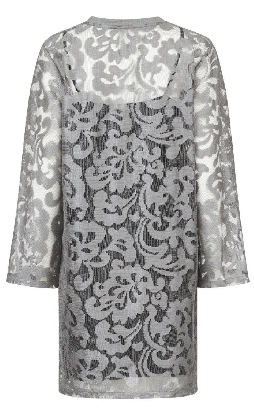 Love & Divine Kjole - Love1263 - Silver Grey - Image 3