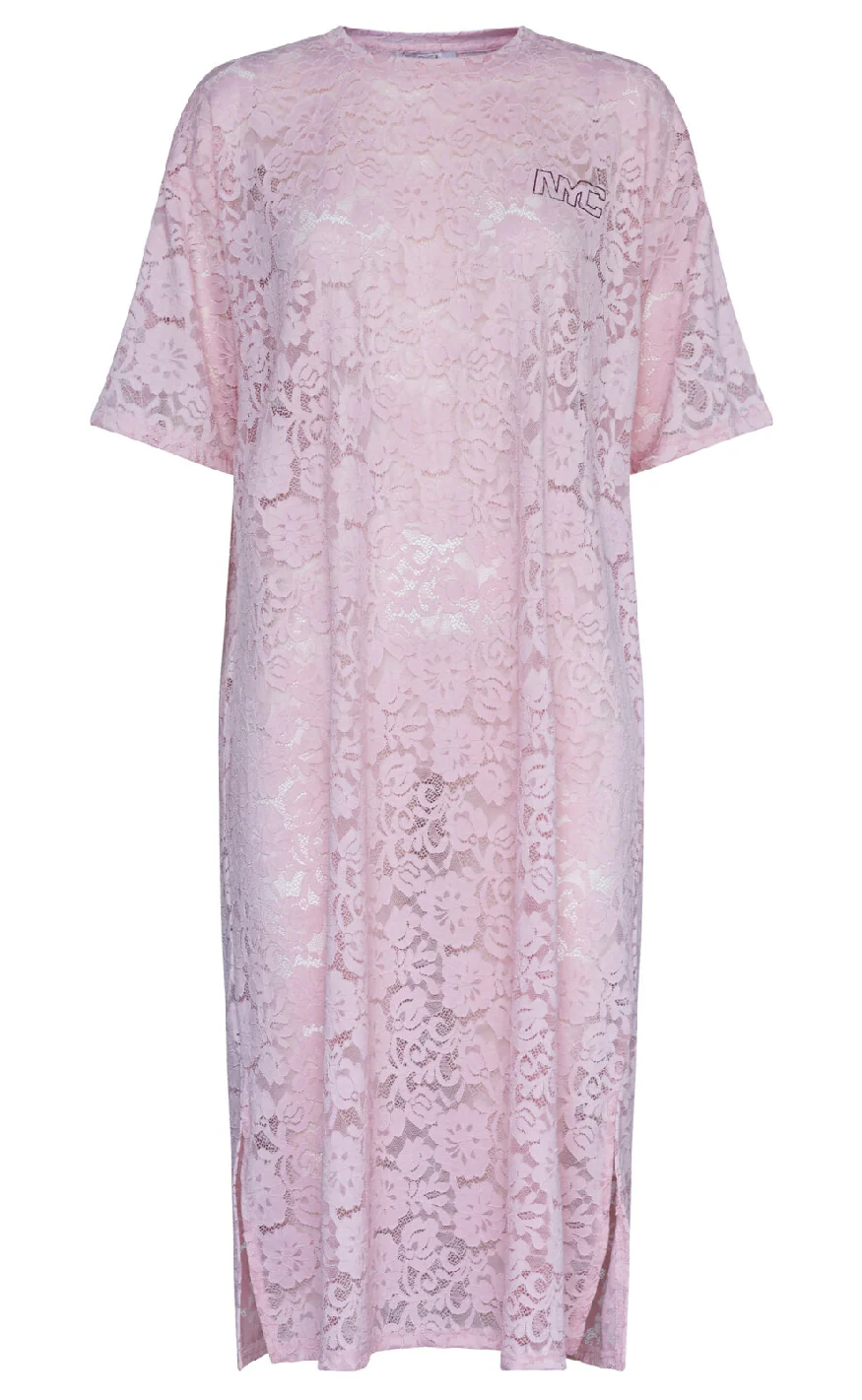 Love & Divine Kjole - Love1350 - Baby Pink - Image 3