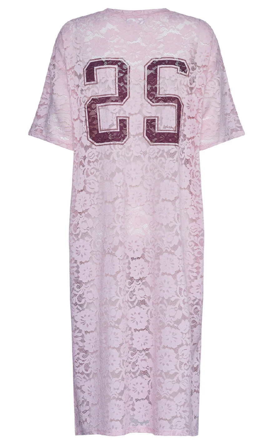 Love & Divine Kjole - Love1350 - Baby Pink - Image 7