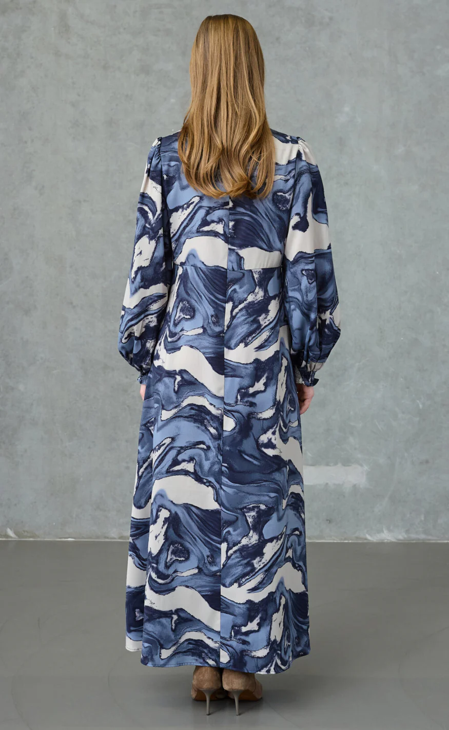 Love & Divine Kjole - Love1552 - Blue Wave - Image 7