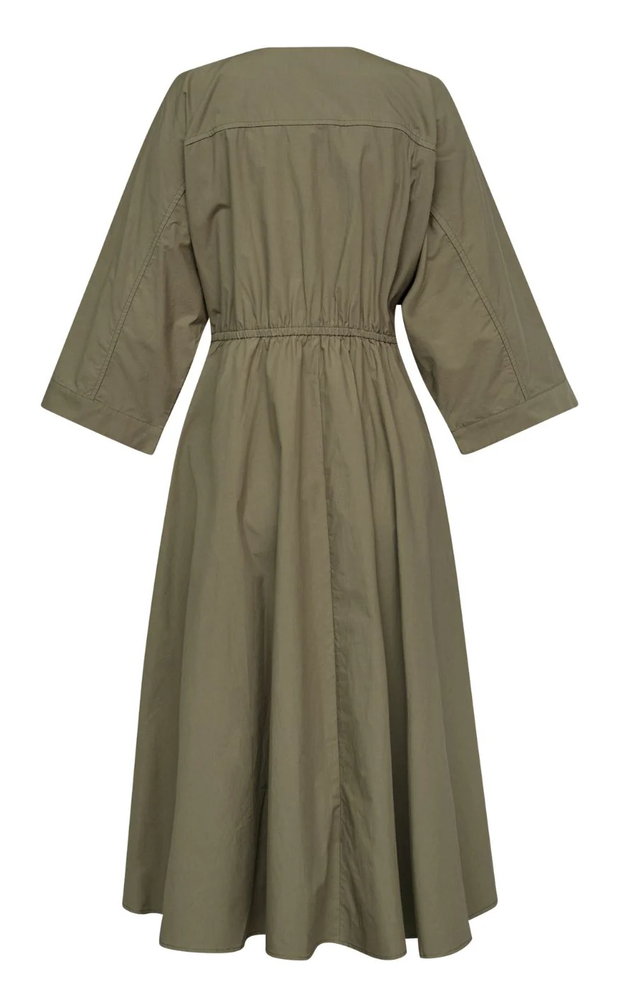 Love & Divine Kjole - Love1602 - Khaki - Image 6