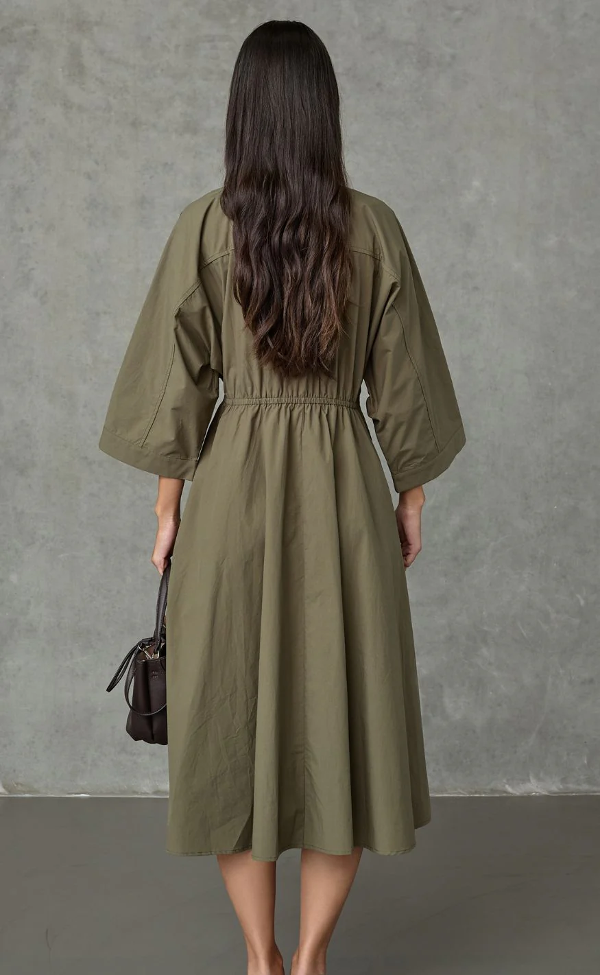 Love & Divine Kjole - Love1602 - Khaki - Image 8
