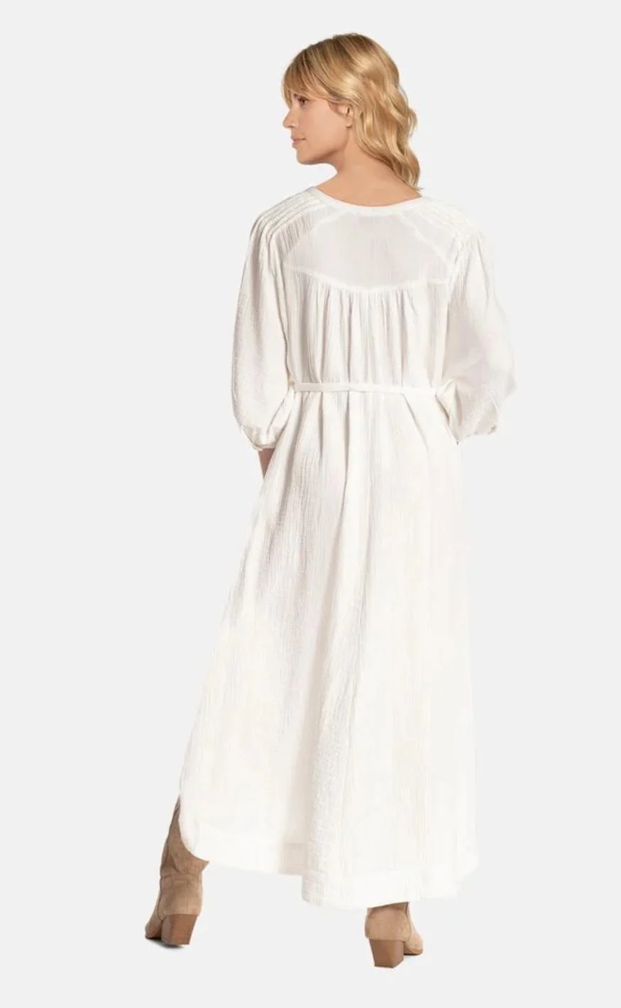 Love & Divine Kjole - Love999 - Cream Wash - Image 3