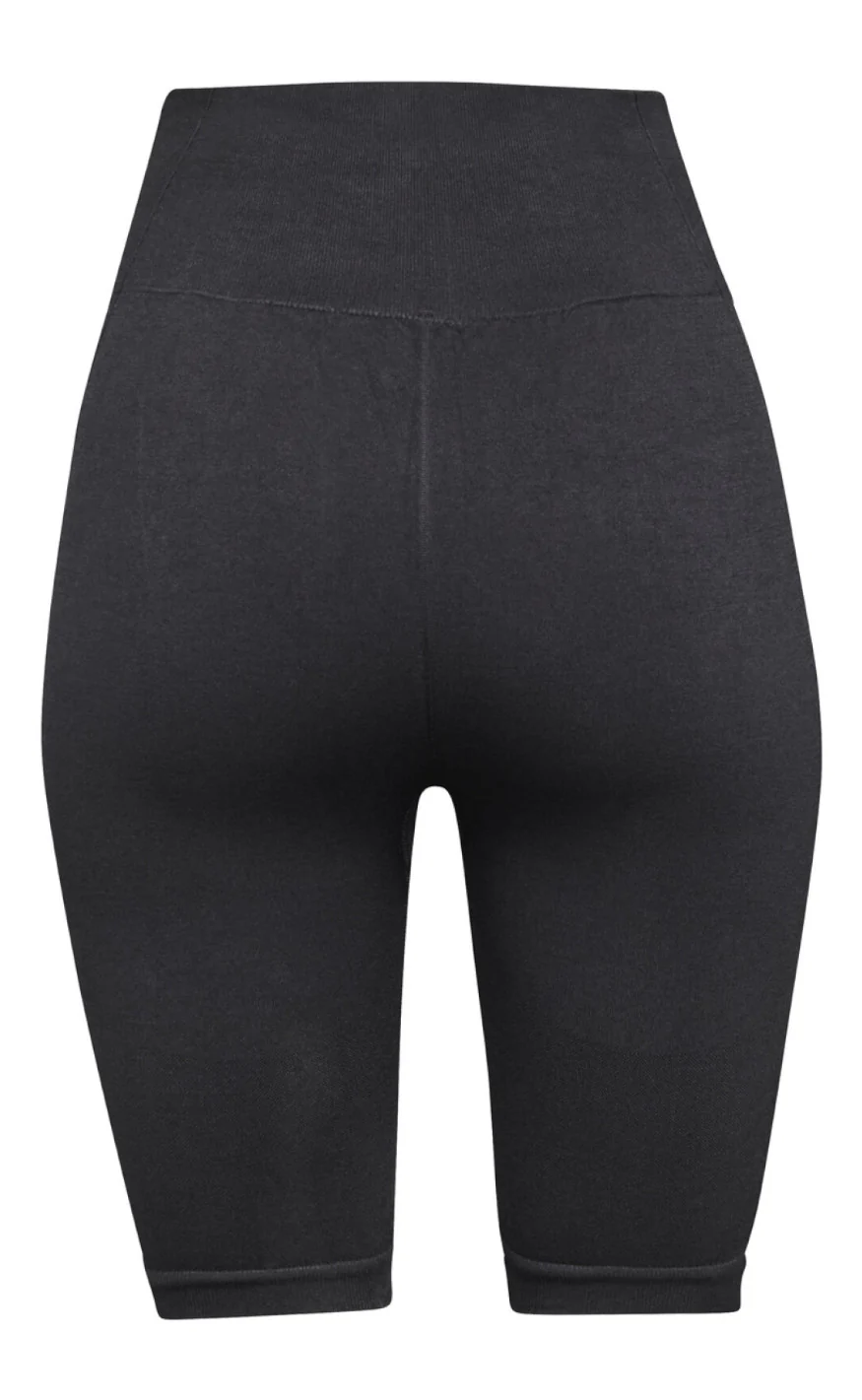 Love & Divine Shorts - Love642 - Black - Image 2