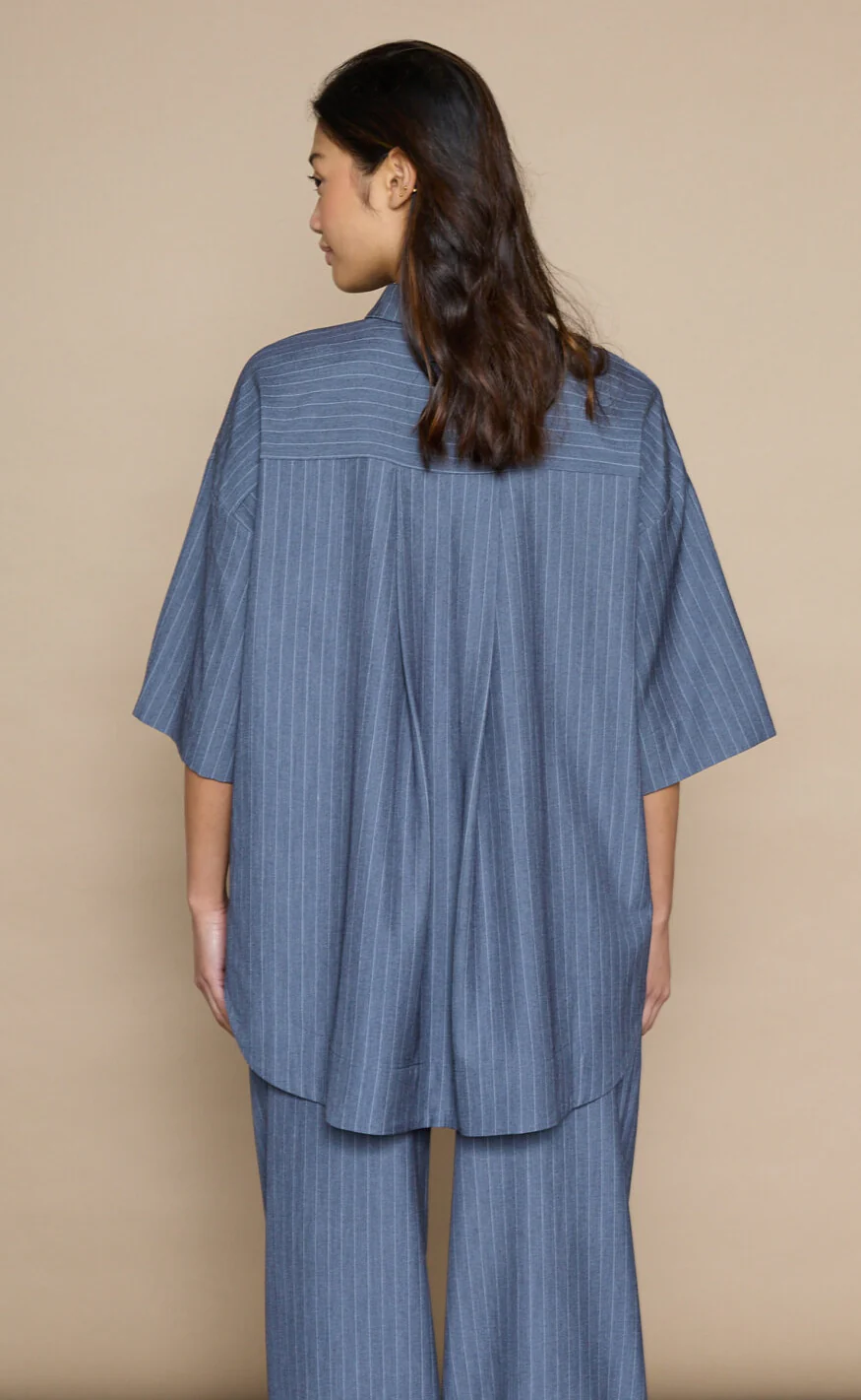 Love & Divine Skjorte - Love971-13 - Pin Stripe - Image 3