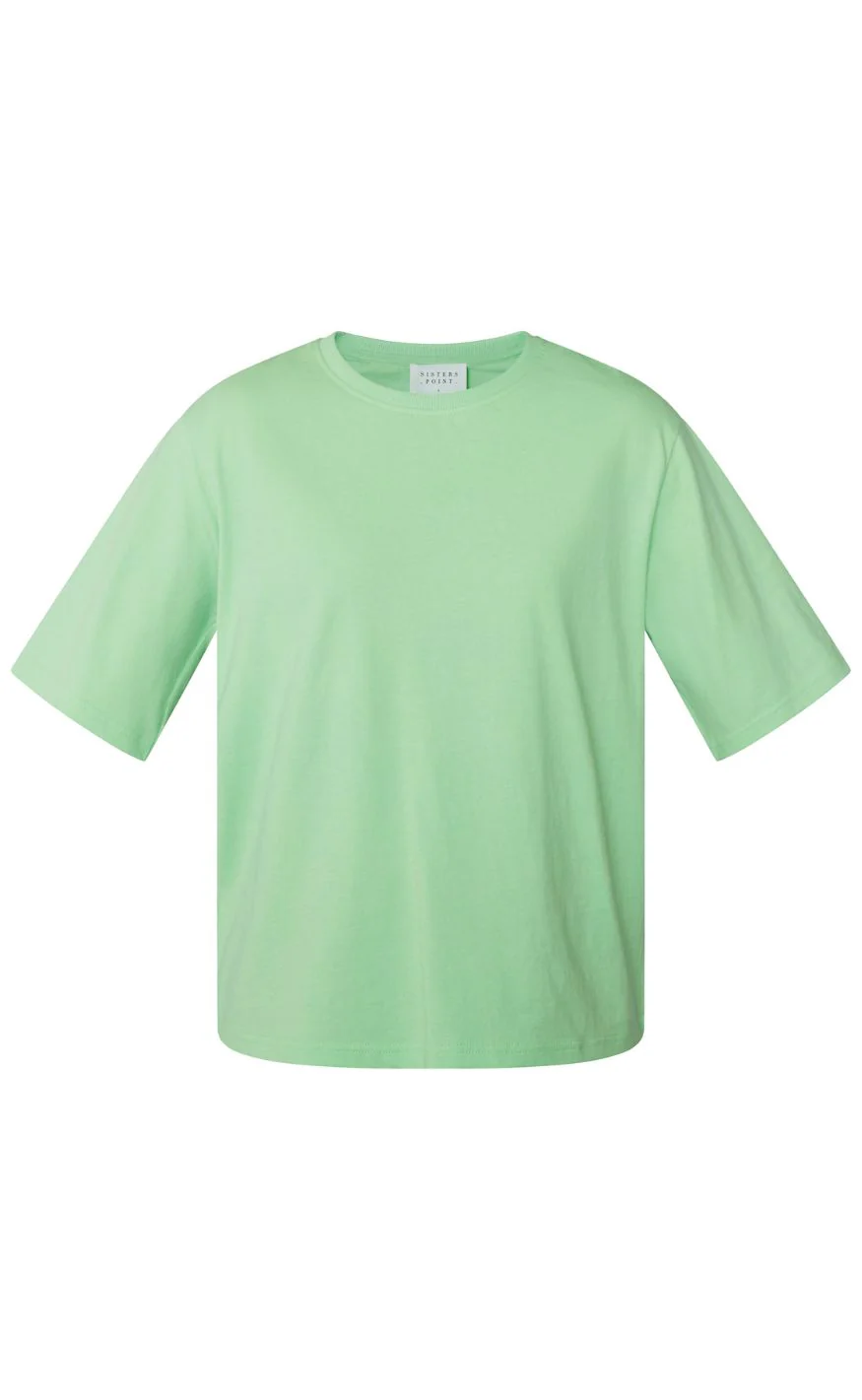 Sisters Point T-shirt - HEDA LOOSE.SS - Summer Green