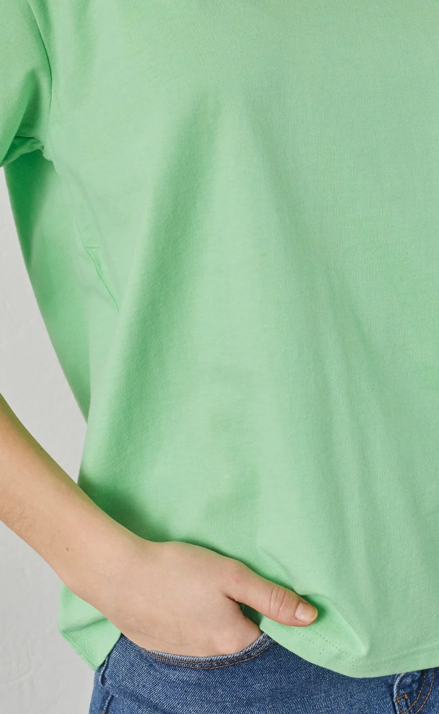 Sisters Point T-shirt - HEDA LOOSE.SS - Summer Green - Image 4