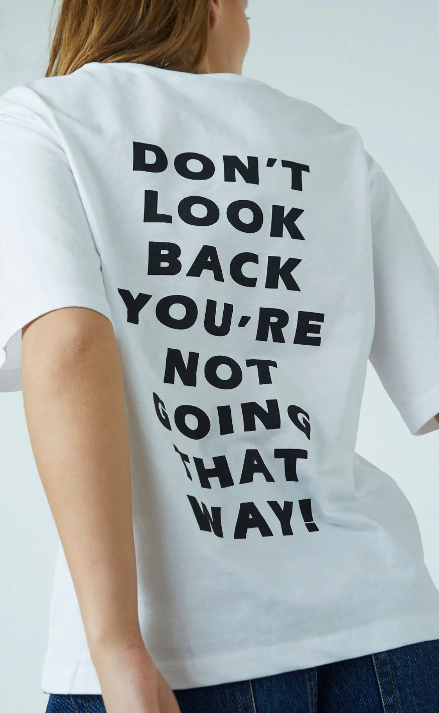 Sisters Point T-shirt - HEDA-LOOSE.SS11 - White/Black - Image 3