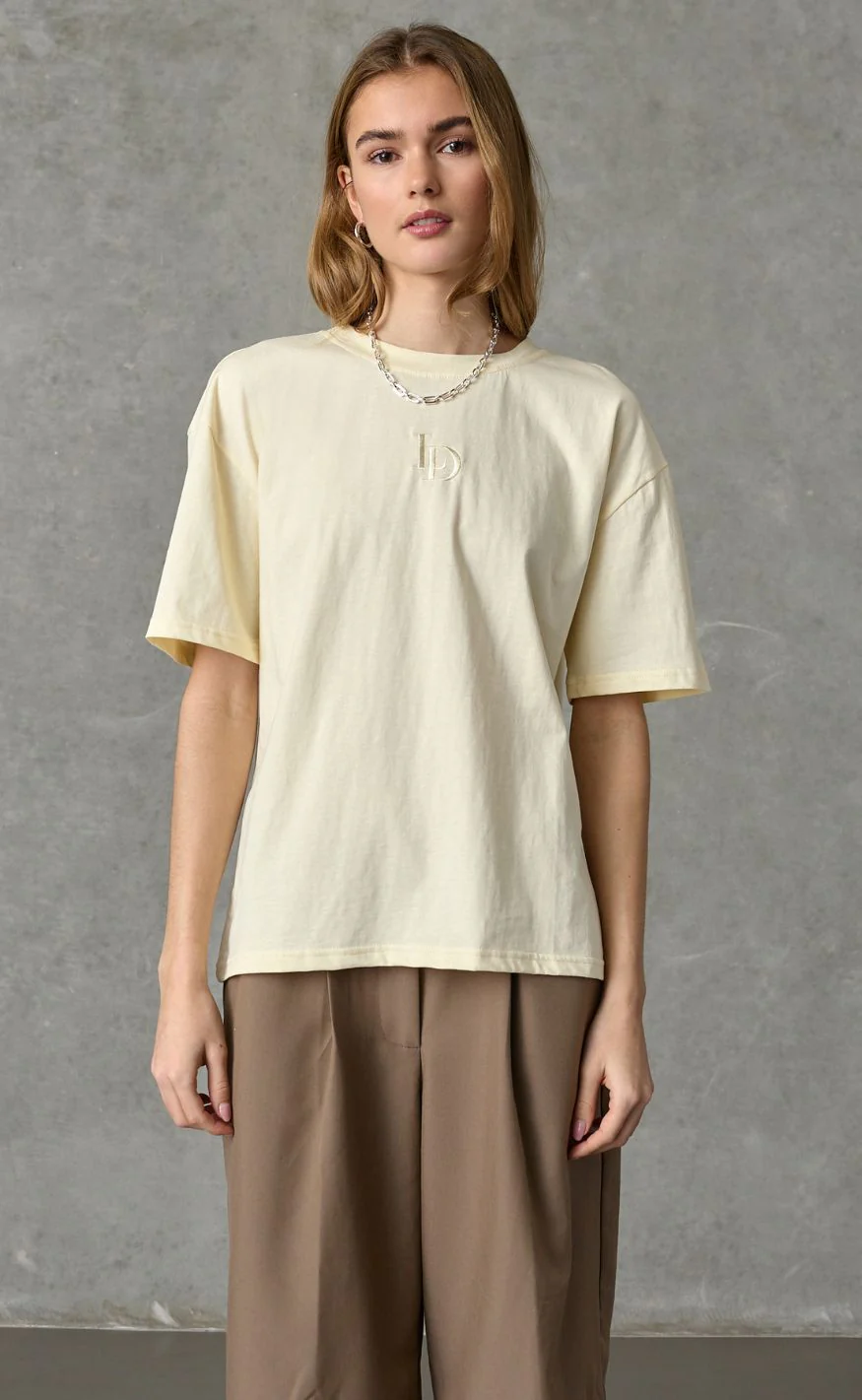 Love & Divine T-Shirt - Love1303-3 - Butter - Image 3