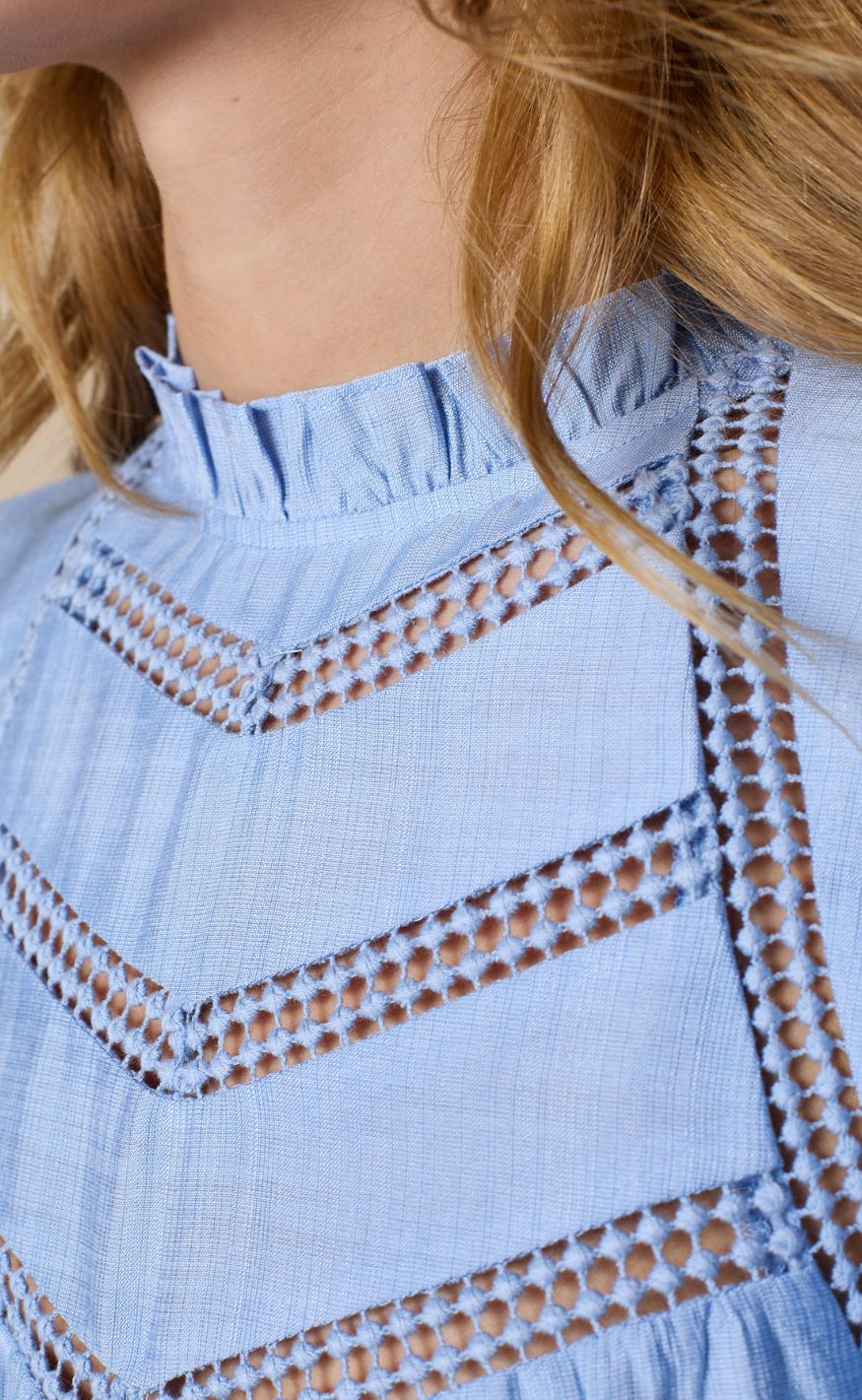 Love & Divine Top - Love1374 - Mid Blue - Image 3
