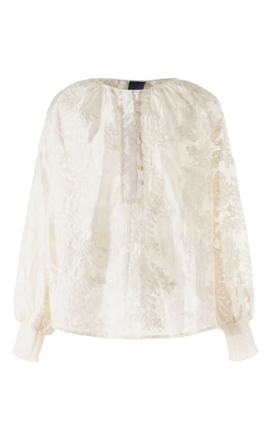 Luxzuz Bluse - Eivoana - Ecru