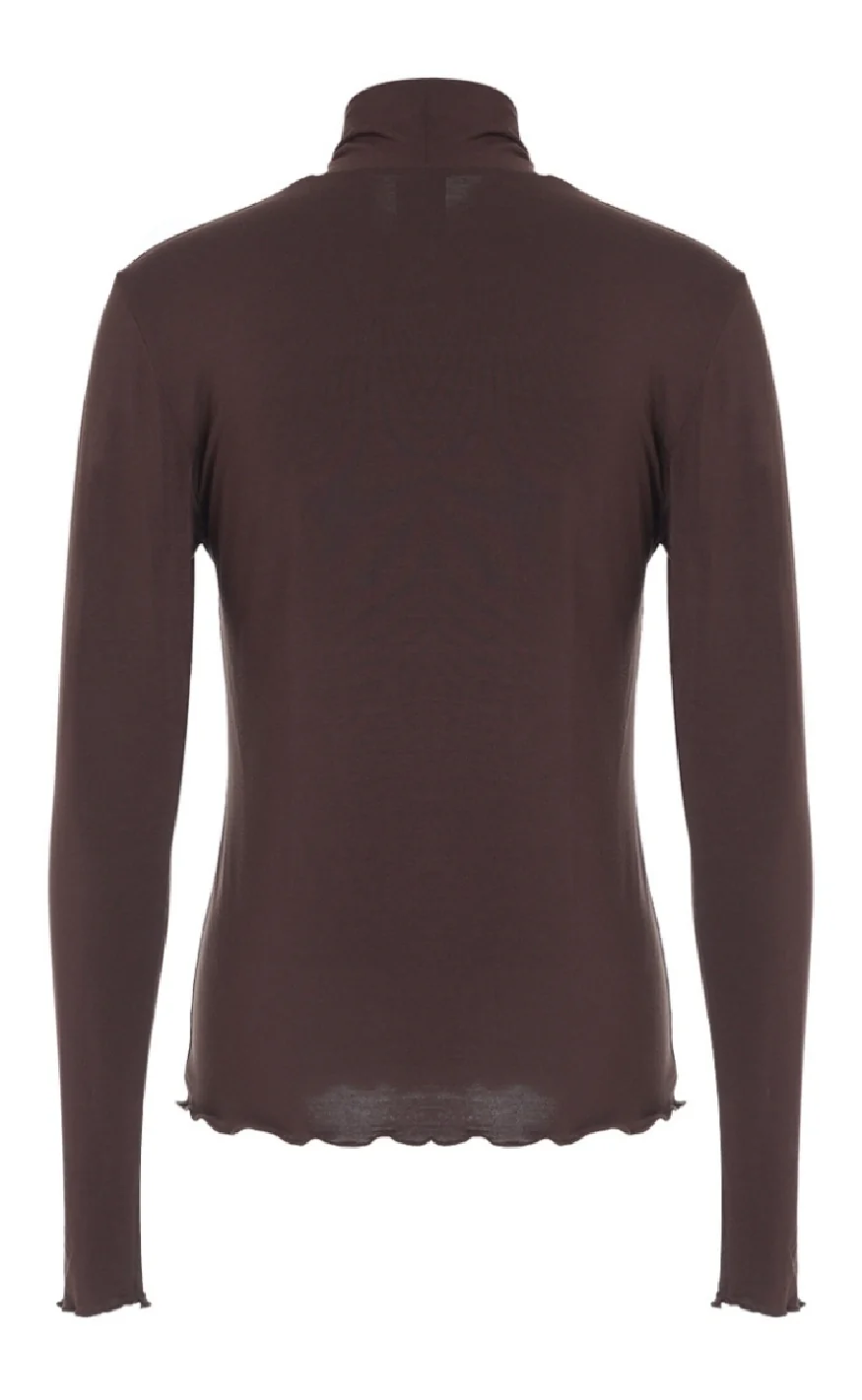 Luxzuz Bluse - Jachio - Coffee Bean - Image 3