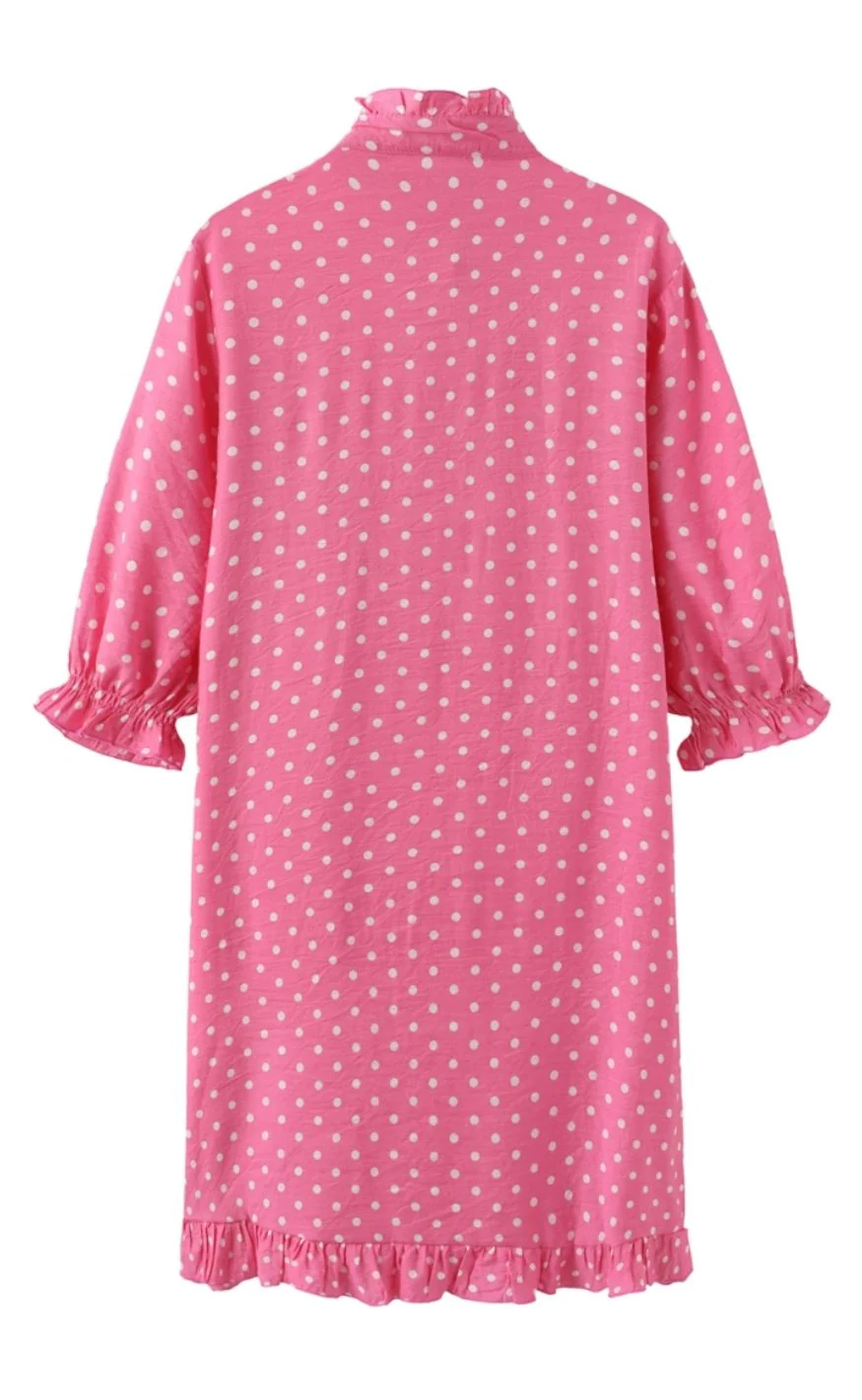Luxzuz Kjole - Verdo - Pink - Image 2