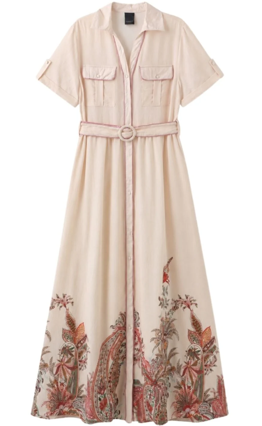 Luxzuz Kjole - Vibe - Lotus Flower 3080