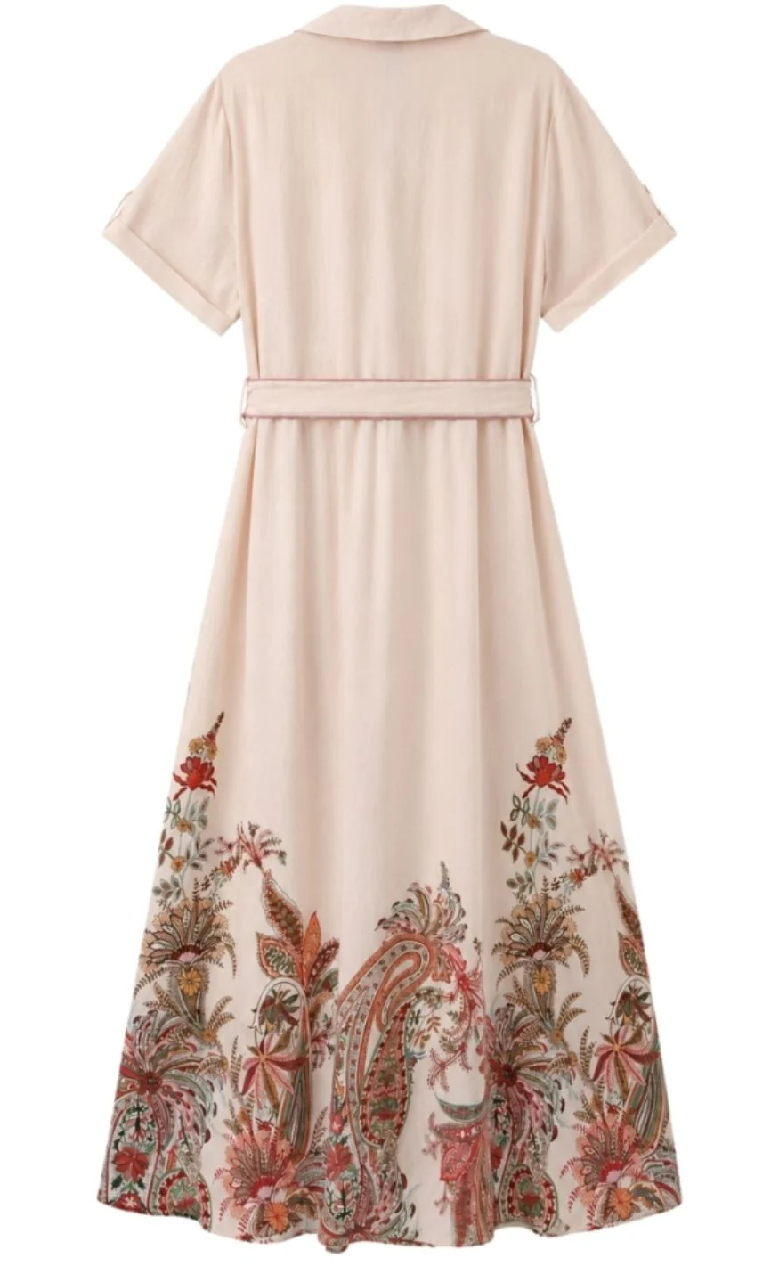 Luxzuz Kjole - Vibe - Lotus Flower 3080 - Image 3