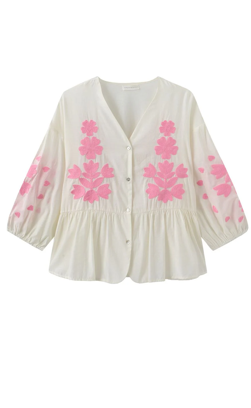 Luxzuz Skjorte - Vilda - Pink 3020 - Image 2