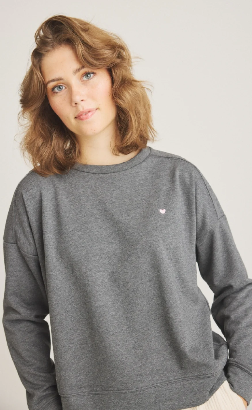 Luxzuz Sweatshirt - Jeanie - Asphalt - Image 2