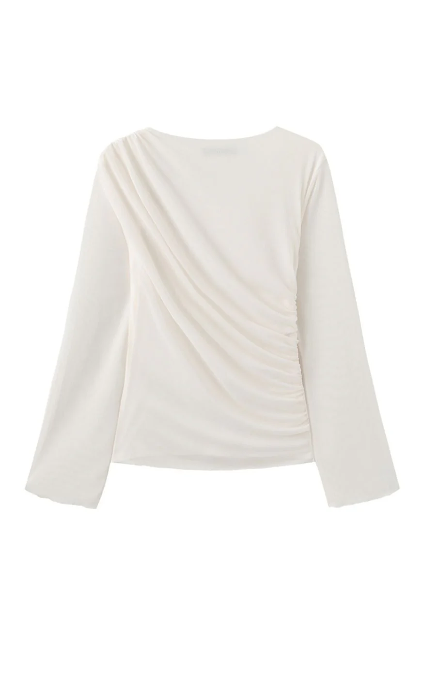 Luxzuz T-shirt - Thora - White Sand - Image 2