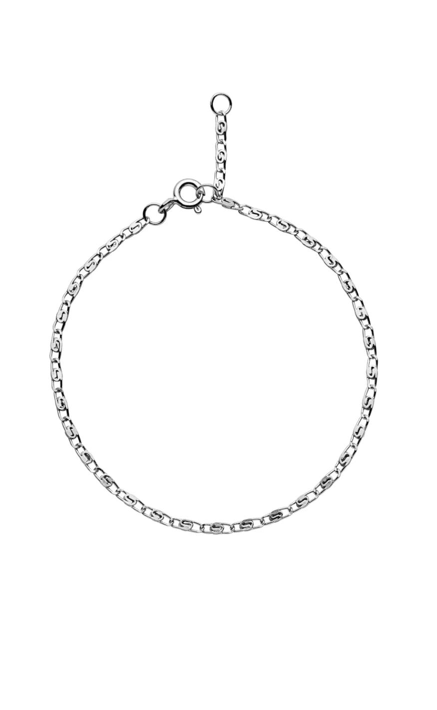 Maanesten Armbånd - Eva - Silver Colour