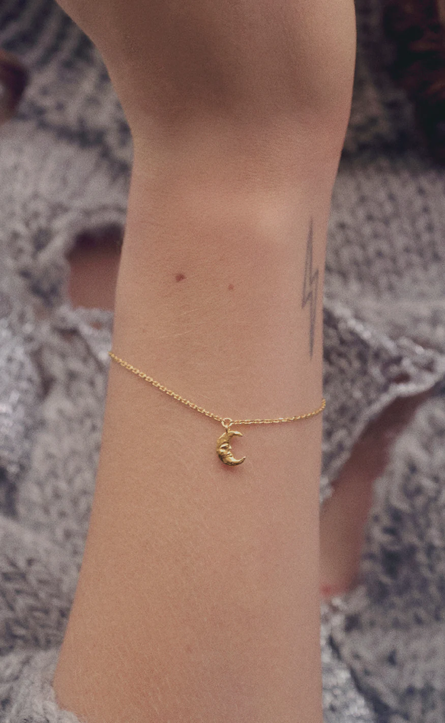 Maanesten Armbånd - Laura - Gold Colour - Image 2