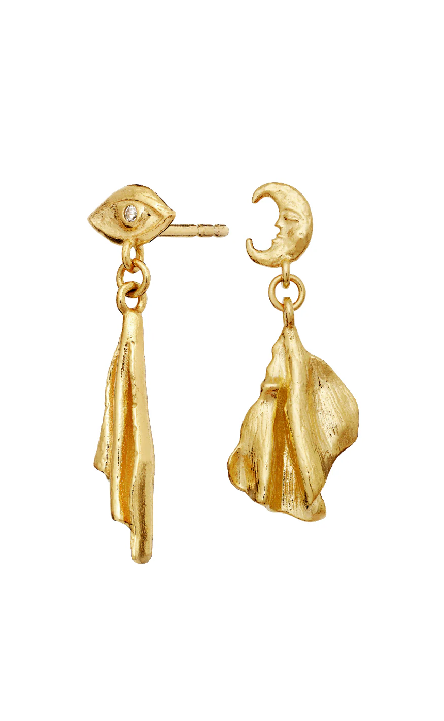 Maanesten Øreringe - Felicia - Gold Colour - Image 3