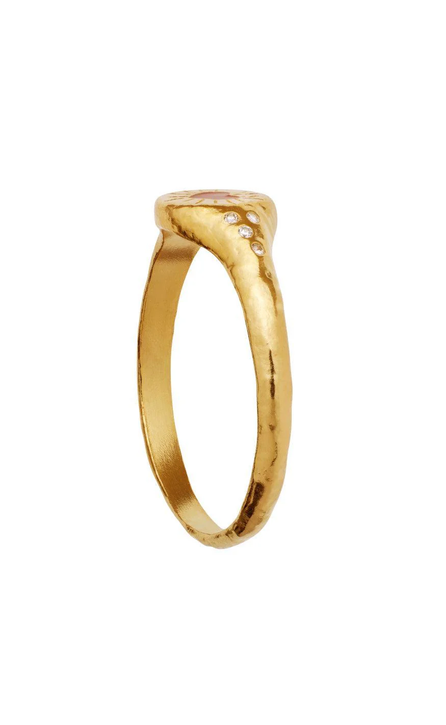 Maanesten Ring - Hayali - Gold Colour - Image 3