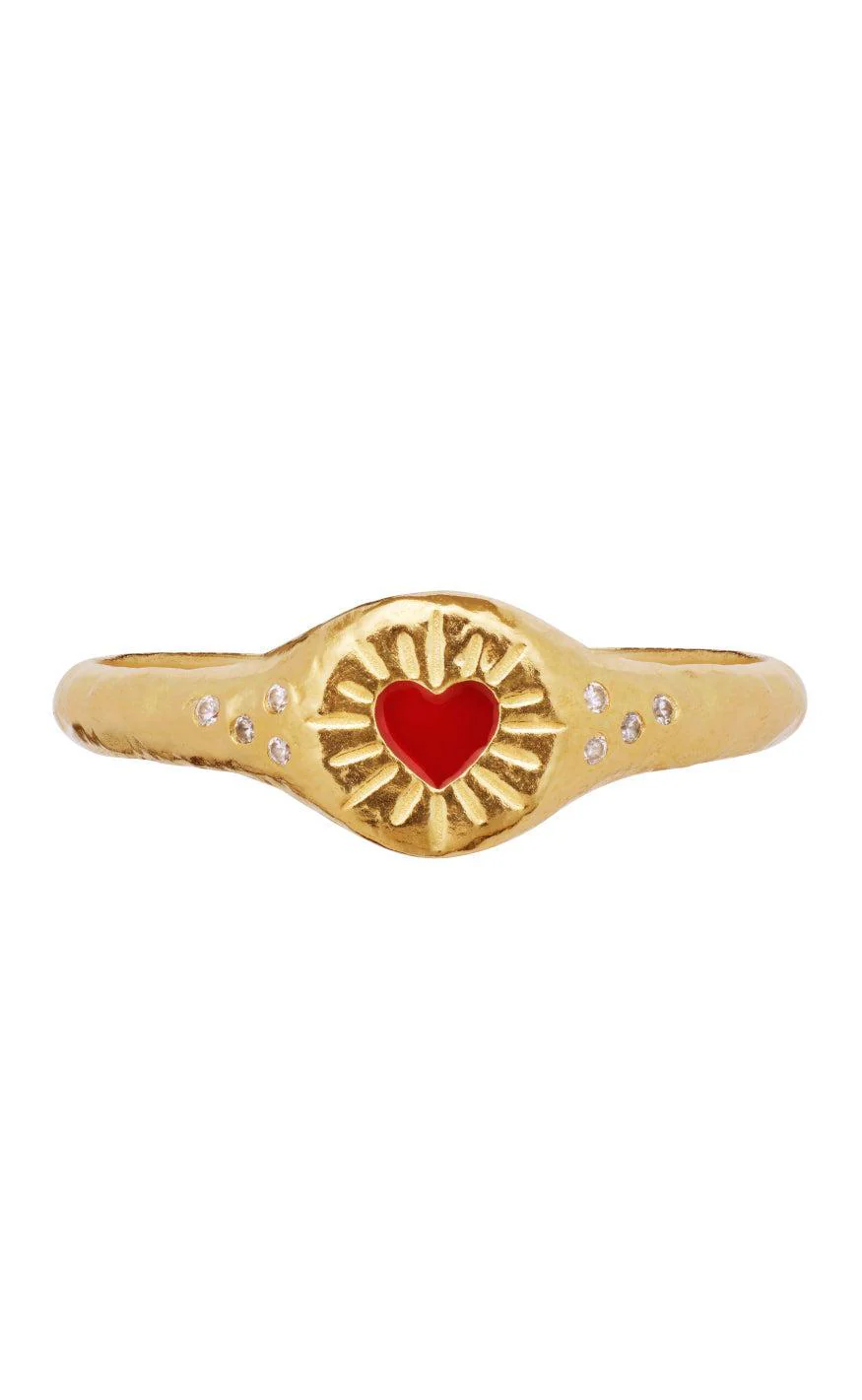 Maanesten Ring - Hayali - Gold Colour - Image 4