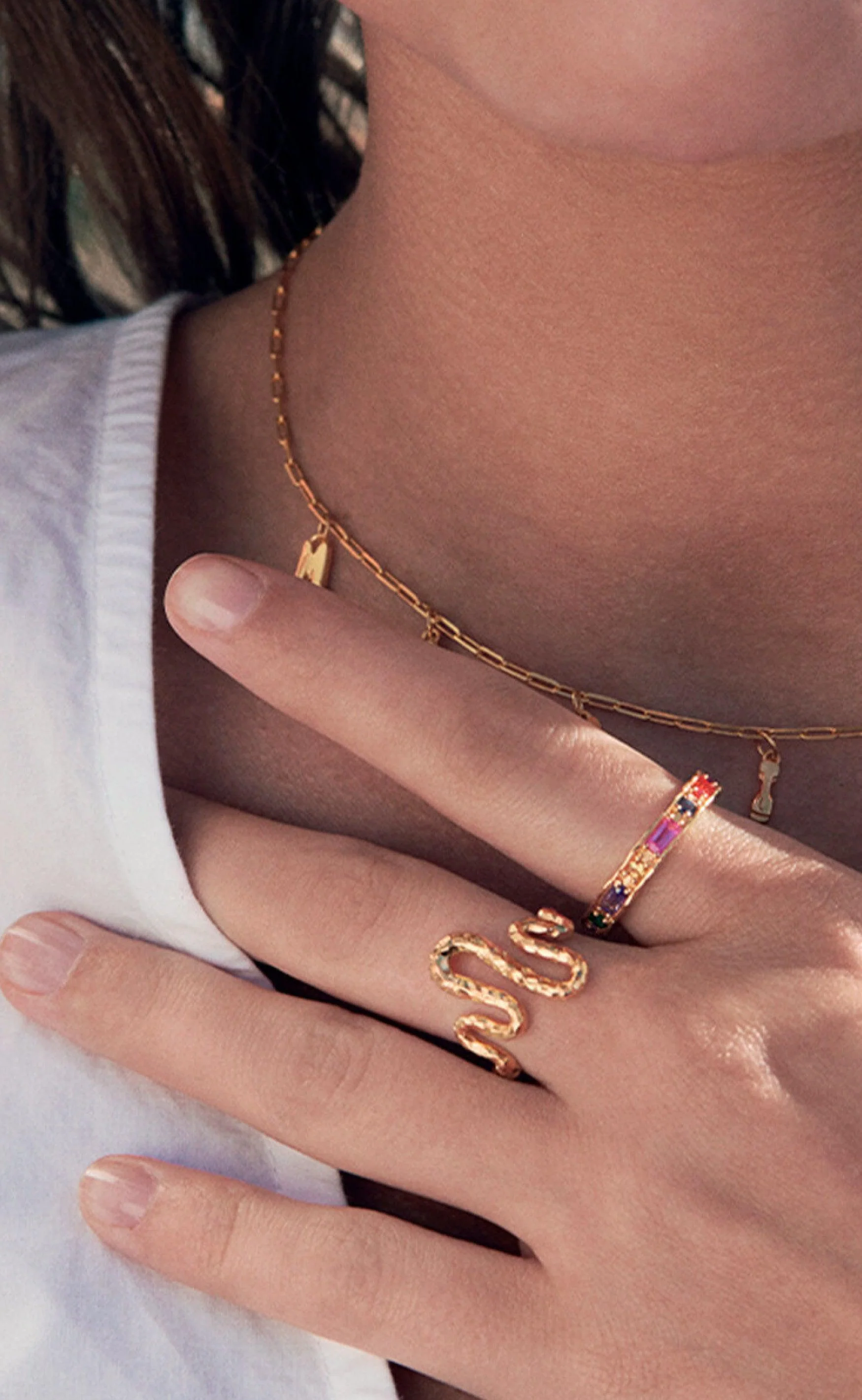 Maanesten Ring - Viva - Gold Colour - Image 2