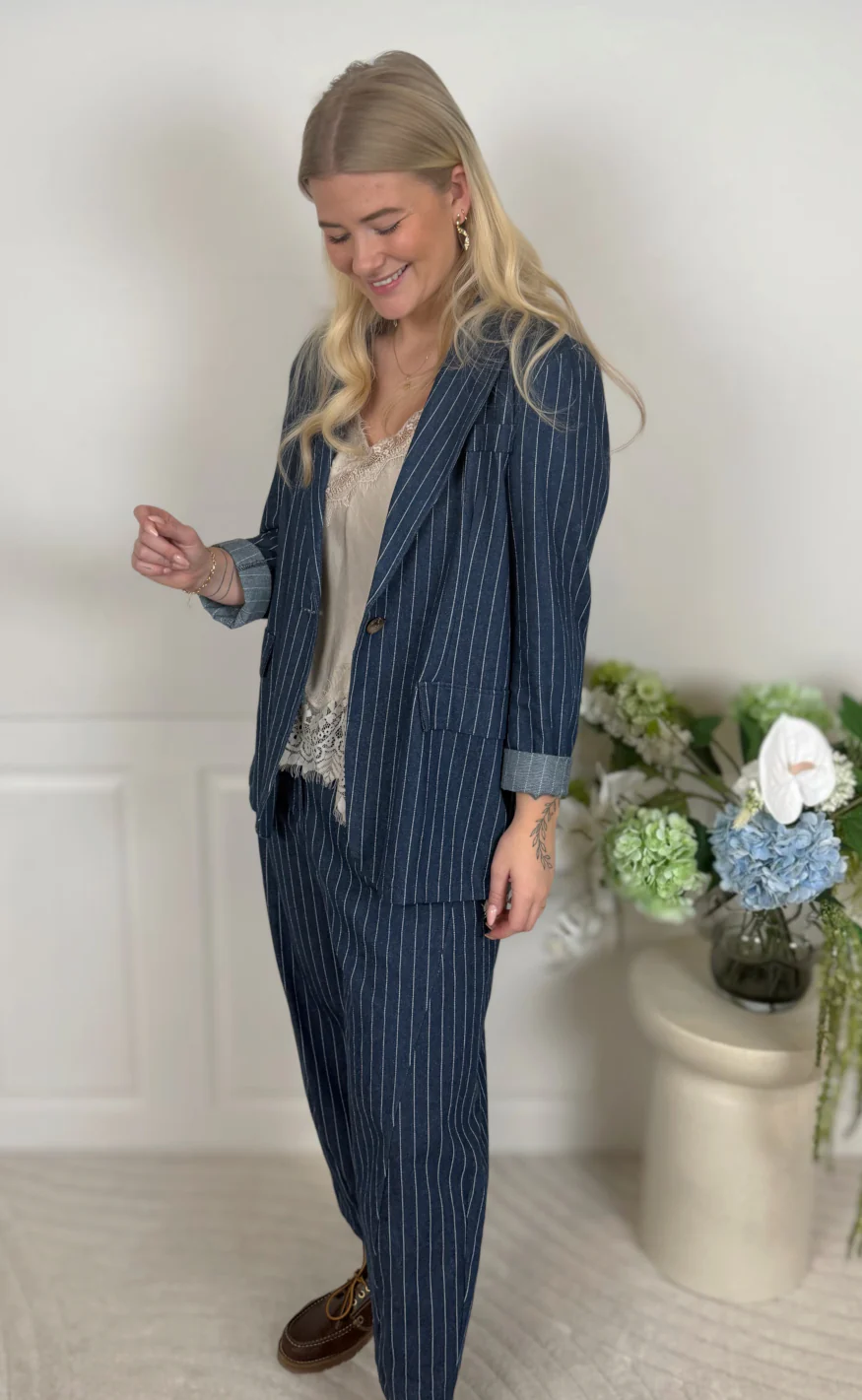 Marta Du Chateau Blazer - Lenia - Denim - Image 6