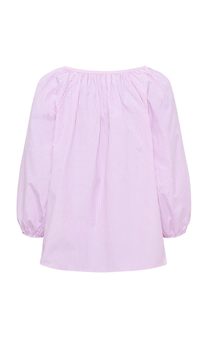 Marta Du Chateau Bluse - Brooke - Pink - Image 3