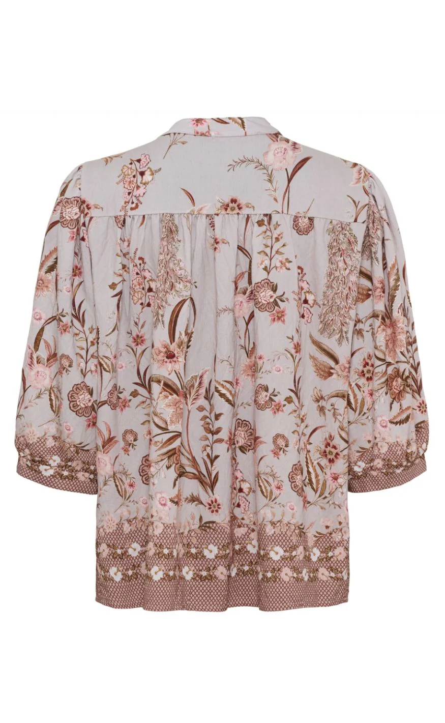 Marta Du Chateau Bluse - Destiny - Grey3142tps - Image 5