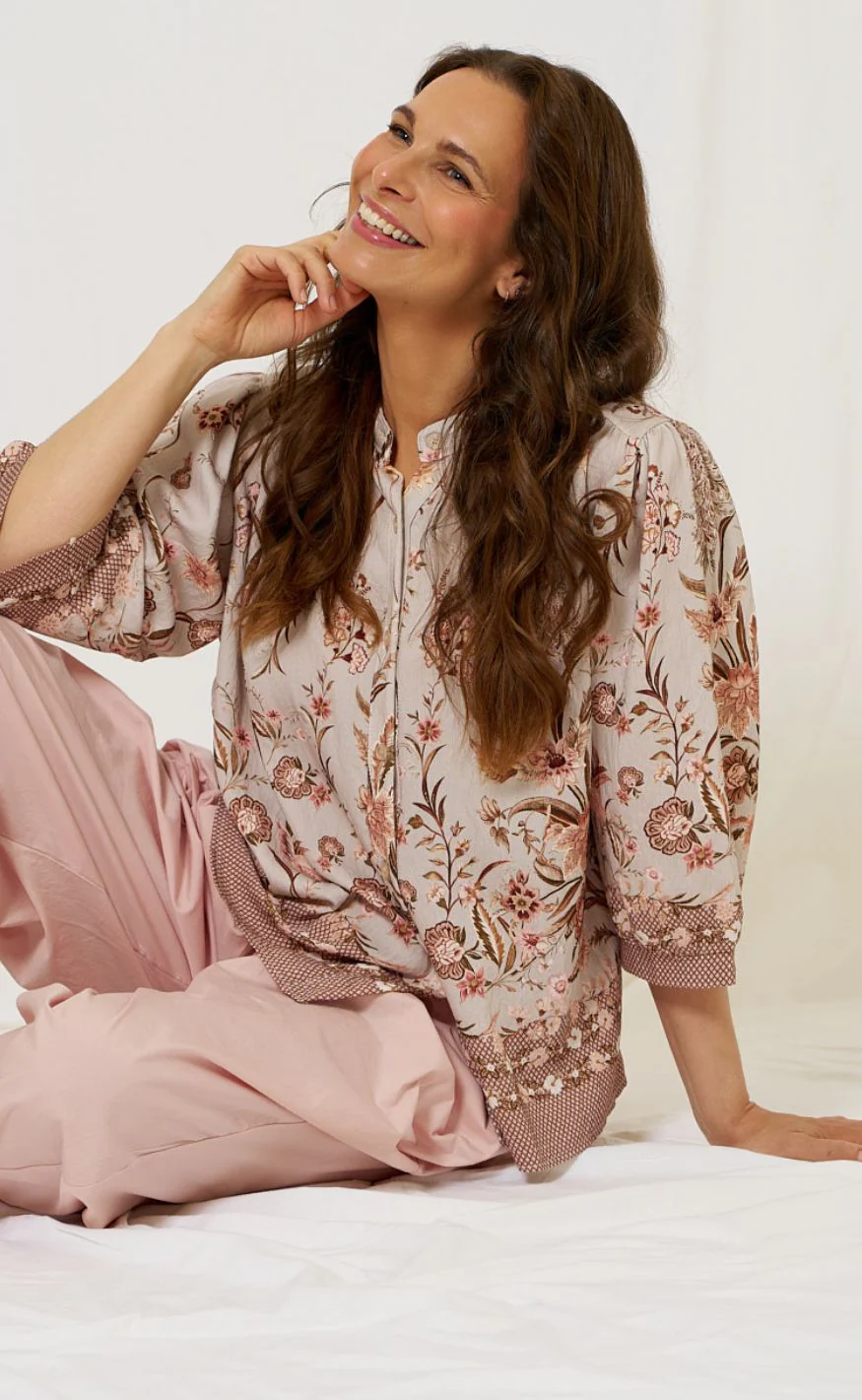 Marta Du Chateau Bluse - Destiny - Grey3142tps - Image 8