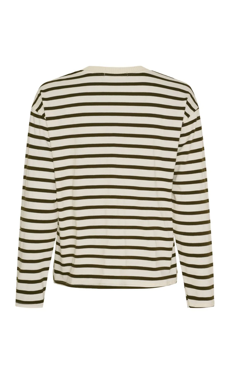 Marta Du Chateau Bluse - Kara - Olive - Image 2