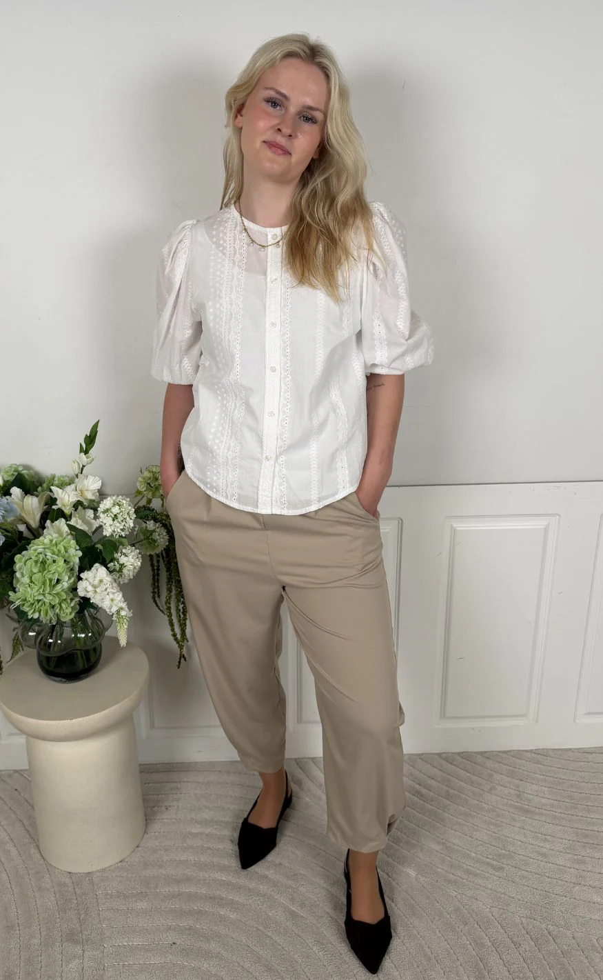 Marta Du Chateau Bluse - Valessia - White - Image 2