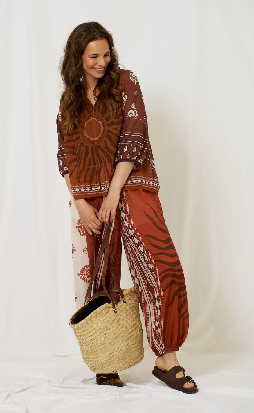 Marta Du Chateau Bukser - Fiorenza - Brown - Image 5