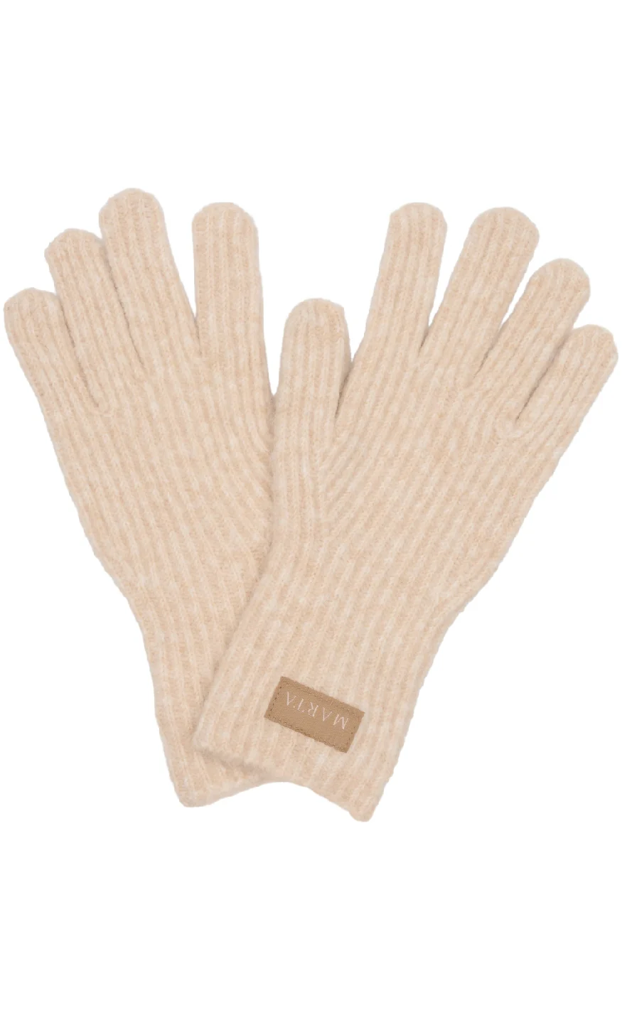 Marta Du Chateau Handsker - Gloves - Beige