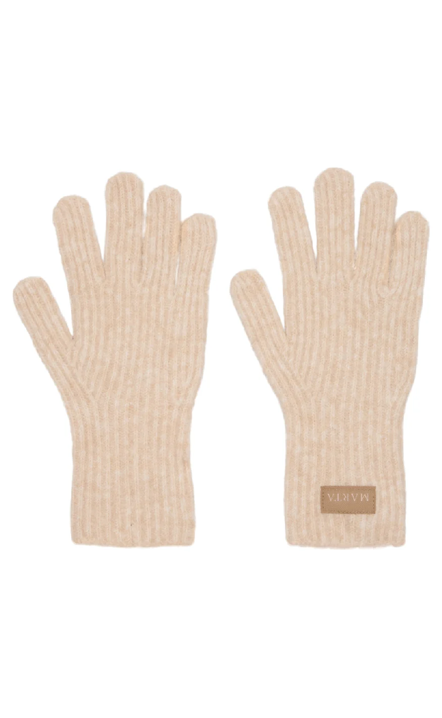 Marta Du Chateau Handsker - Gloves - Beige - Image 2