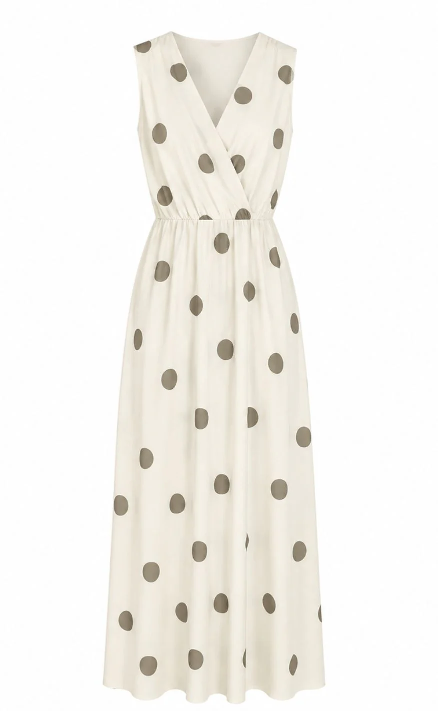 Marta Du Chateau Kjole - Linetta - Beige