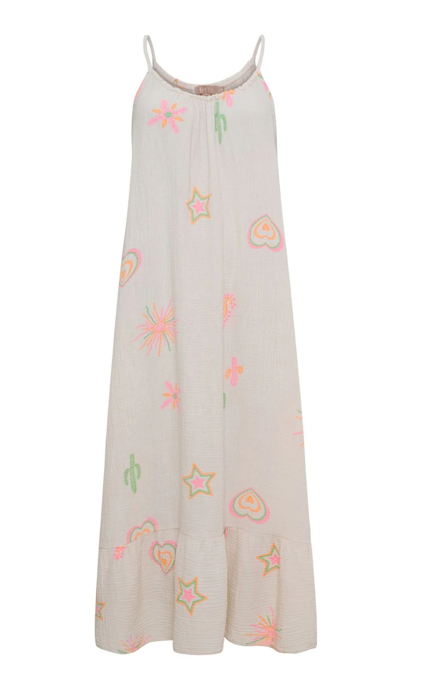 Marta Du Chateau Kjole - Palina - Beige - Image 2