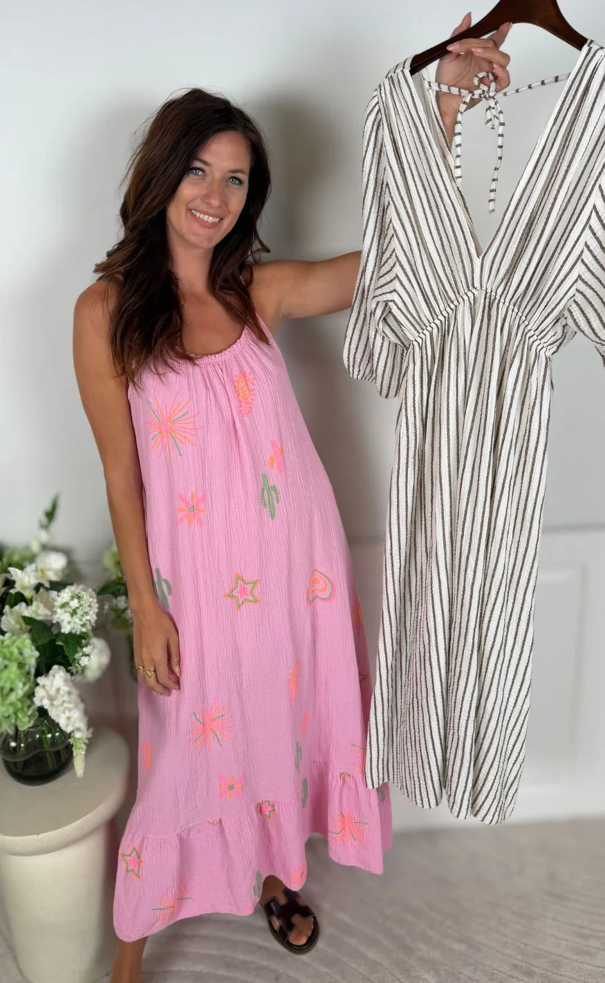 Marta Du Chateau Kjole - Palina - Pink - Image 4