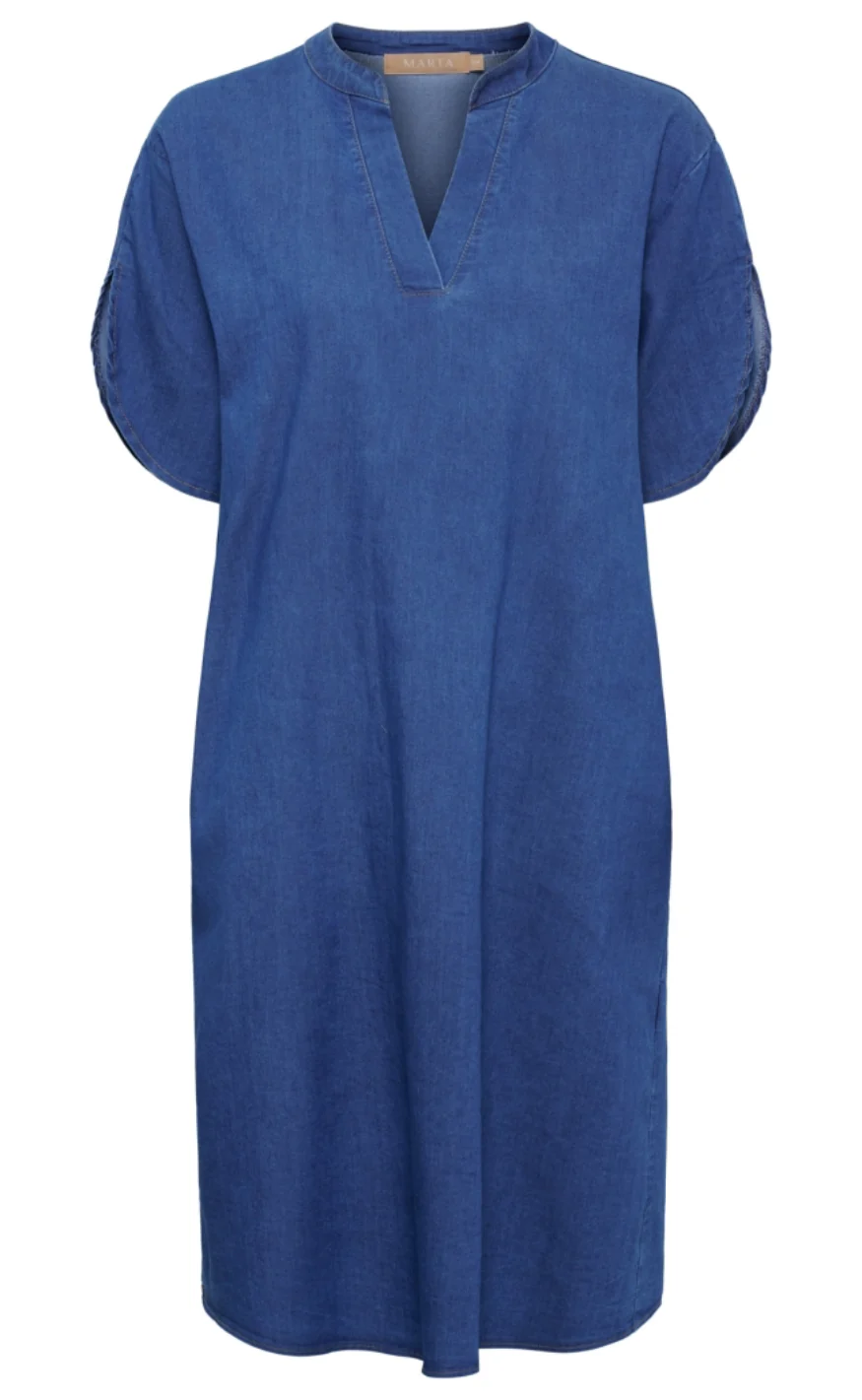 Marta Du Chateau Kjole - Sofina - Medium Blue